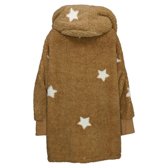 G.I.L.I. Tops Gili Womens Plus Sz 2x3x The Lounger Oversized Sherpa